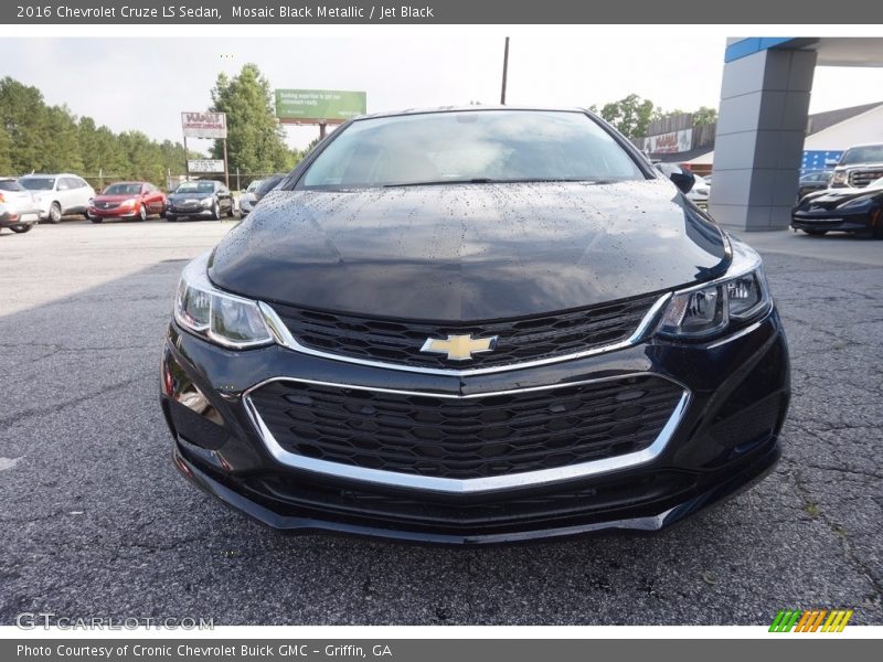 Mosaic Black Metallic / Jet Black 2016 Chevrolet Cruze LS Sedan