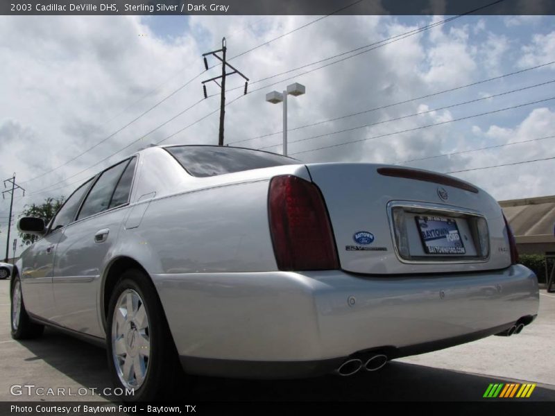 Sterling Silver / Dark Gray 2003 Cadillac DeVille DHS