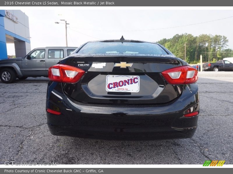 Mosaic Black Metallic / Jet Black 2016 Chevrolet Cruze LS Sedan
