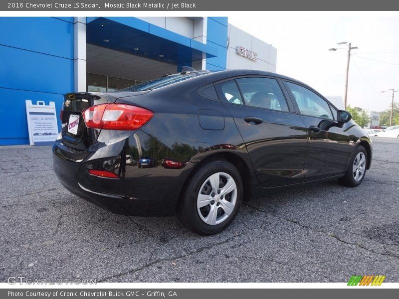 Mosaic Black Metallic / Jet Black 2016 Chevrolet Cruze LS Sedan