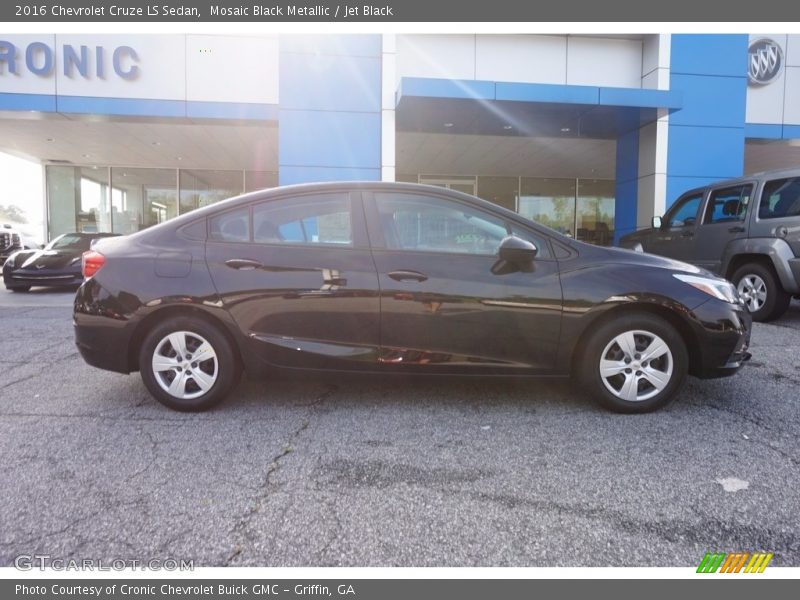 Mosaic Black Metallic / Jet Black 2016 Chevrolet Cruze LS Sedan