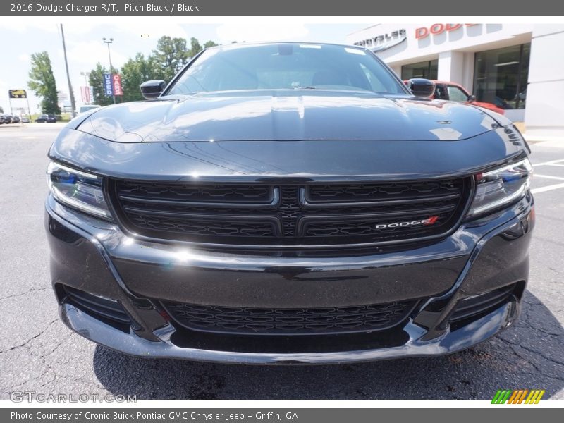 Pitch Black / Black 2016 Dodge Charger R/T