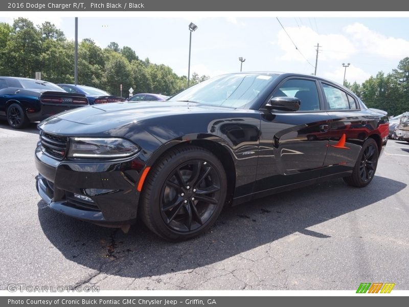 Pitch Black / Black 2016 Dodge Charger R/T