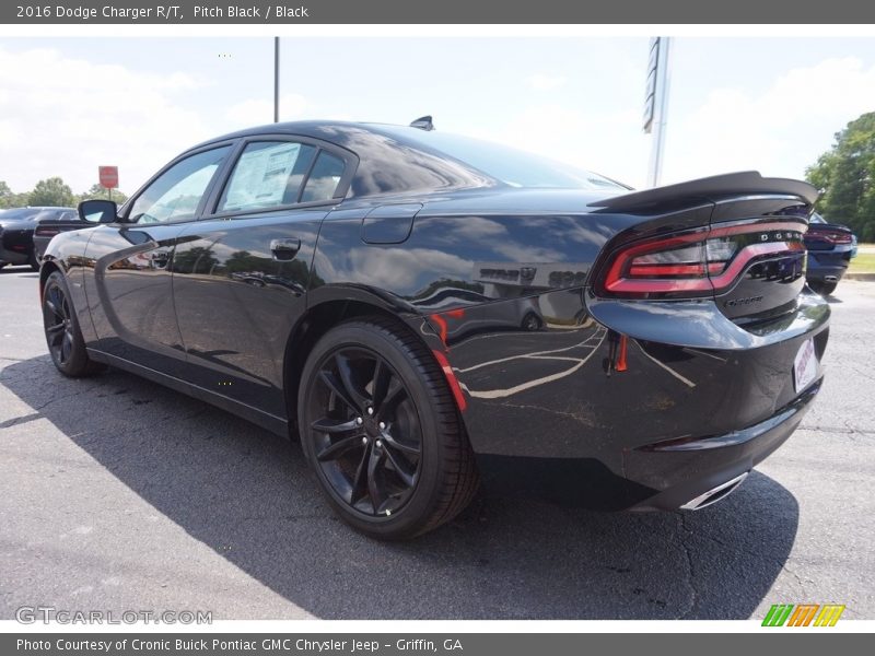 Pitch Black / Black 2016 Dodge Charger R/T