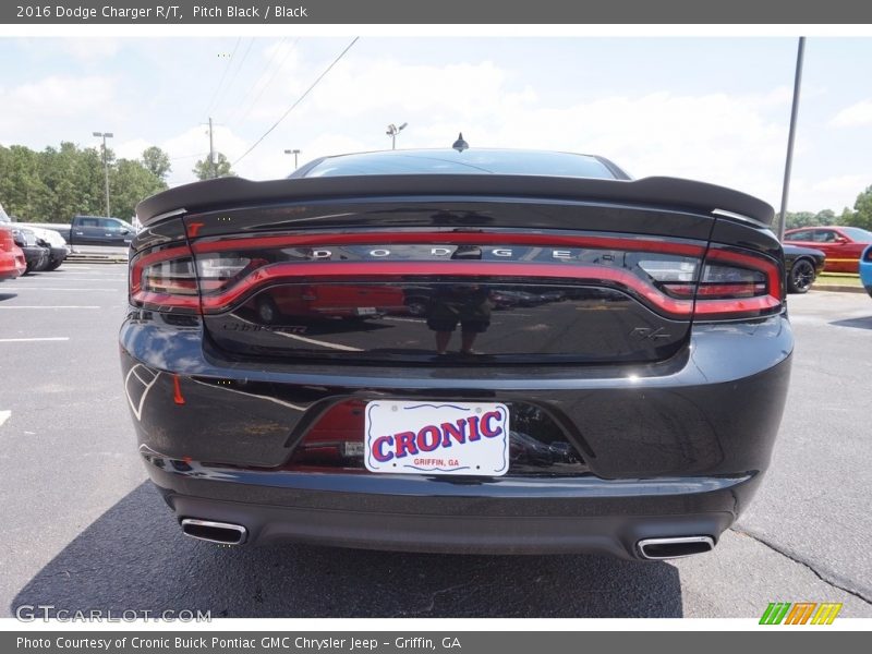 Pitch Black / Black 2016 Dodge Charger R/T