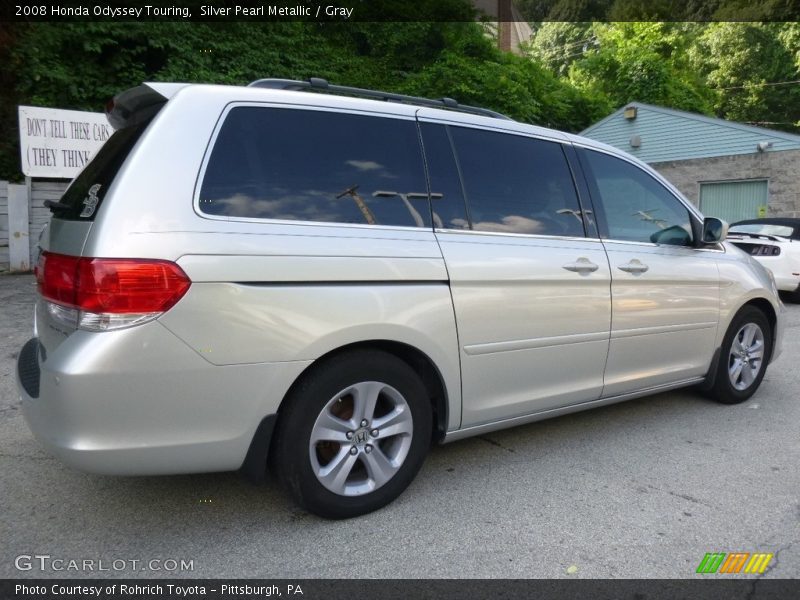 Silver Pearl Metallic / Gray 2008 Honda Odyssey Touring