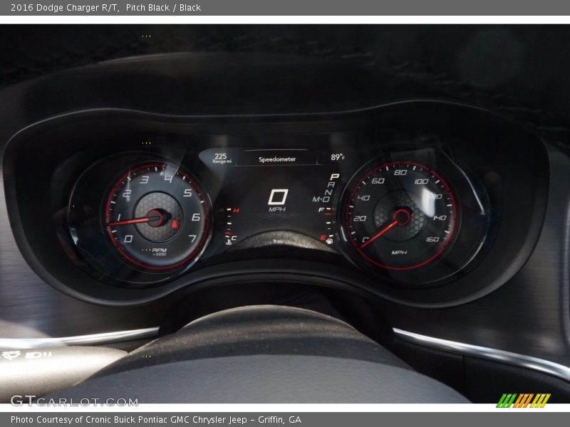 Pitch Black / Black 2016 Dodge Charger R/T