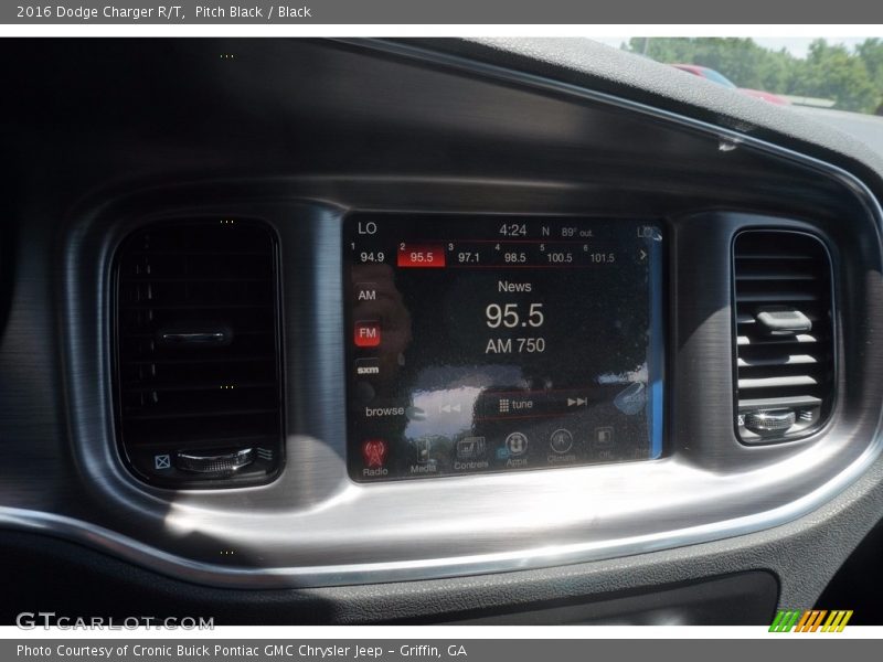 Pitch Black / Black 2016 Dodge Charger R/T