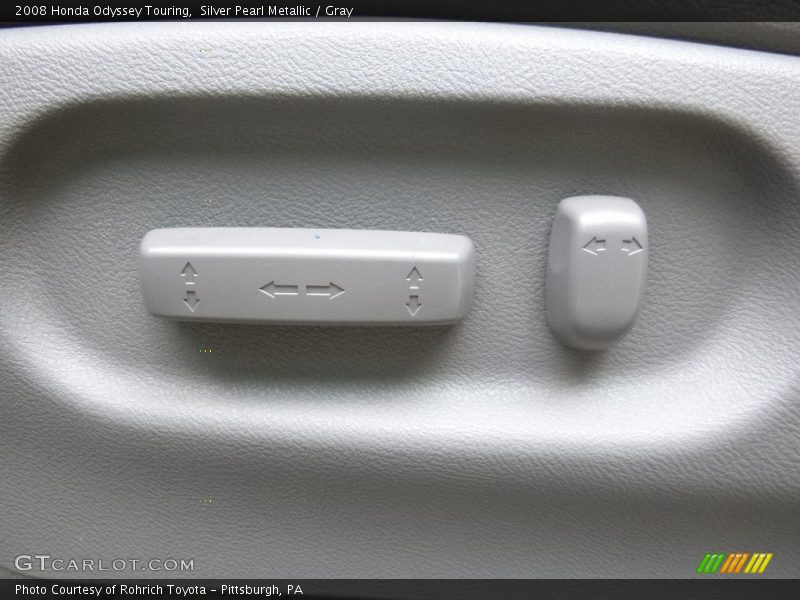 Silver Pearl Metallic / Gray 2008 Honda Odyssey Touring