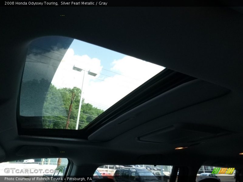 Silver Pearl Metallic / Gray 2008 Honda Odyssey Touring