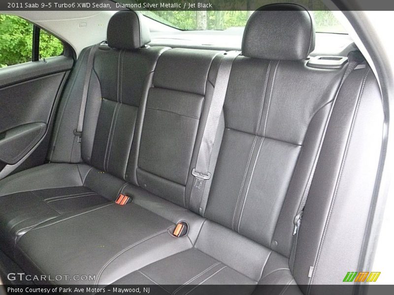 Diamond Silver Metallic / Jet Black 2011 Saab 9-5 Turbo6 XWD Sedan