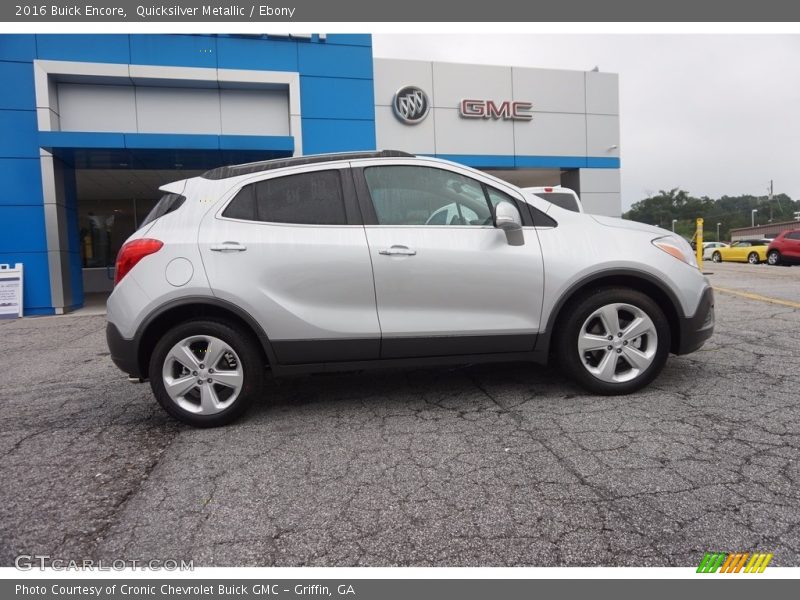 Quicksilver Metallic / Ebony 2016 Buick Encore