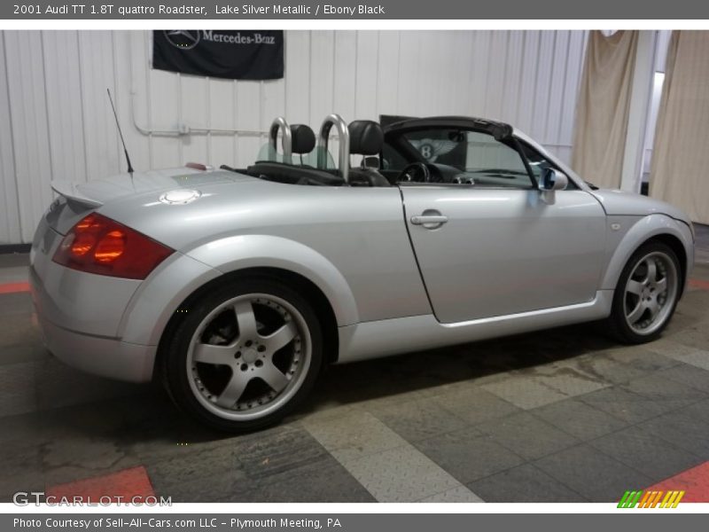 Lake Silver Metallic / Ebony Black 2001 Audi TT 1.8T quattro Roadster