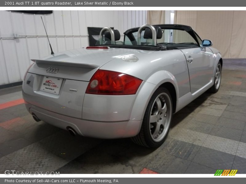 Lake Silver Metallic / Ebony Black 2001 Audi TT 1.8T quattro Roadster