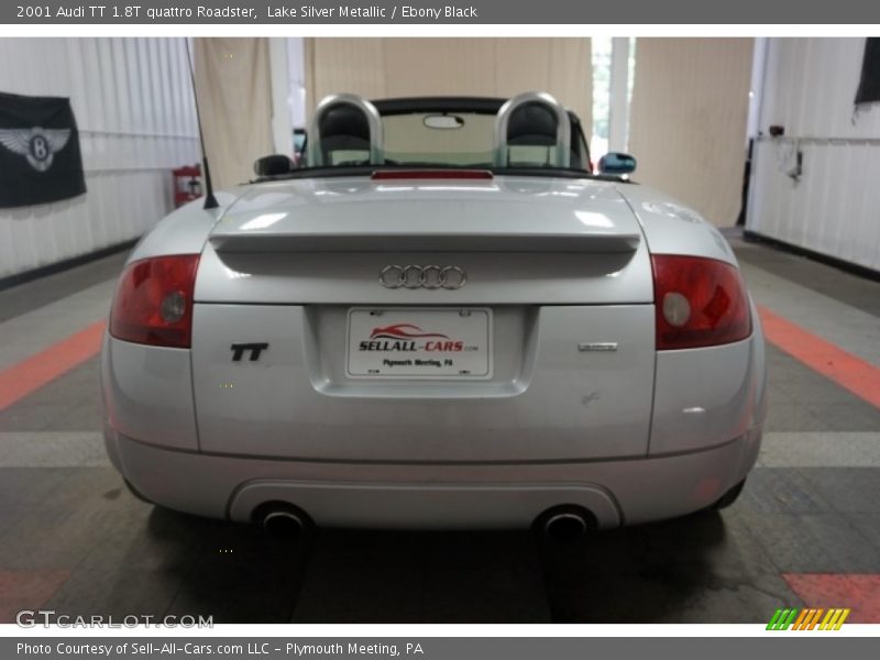 Lake Silver Metallic / Ebony Black 2001 Audi TT 1.8T quattro Roadster