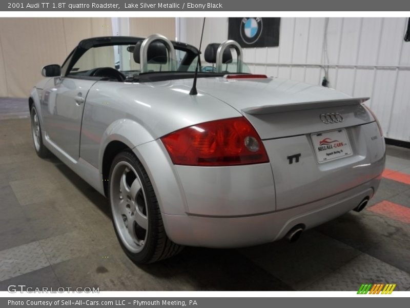 Lake Silver Metallic / Ebony Black 2001 Audi TT 1.8T quattro Roadster