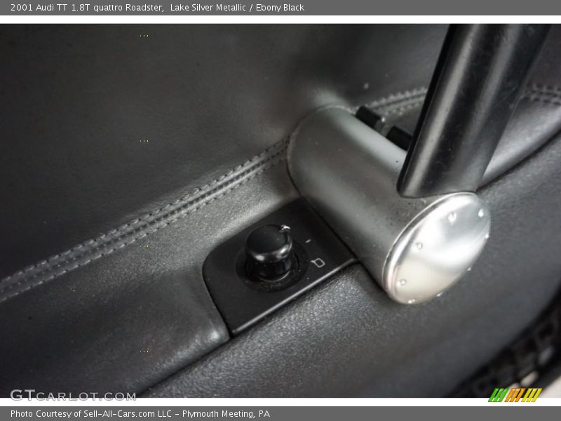 Lake Silver Metallic / Ebony Black 2001 Audi TT 1.8T quattro Roadster