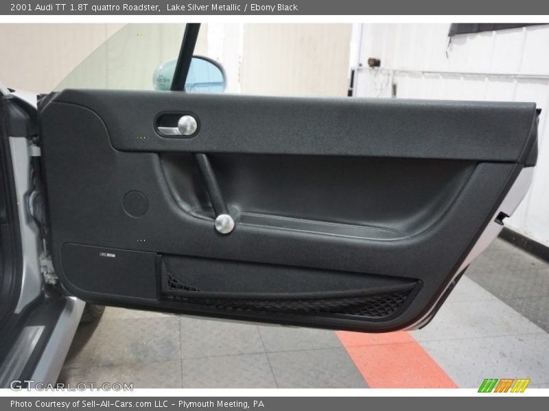 Lake Silver Metallic / Ebony Black 2001 Audi TT 1.8T quattro Roadster