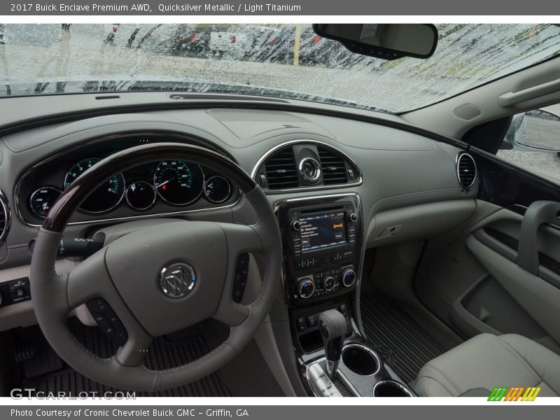 Quicksilver Metallic / Light Titanium 2017 Buick Enclave Premium AWD