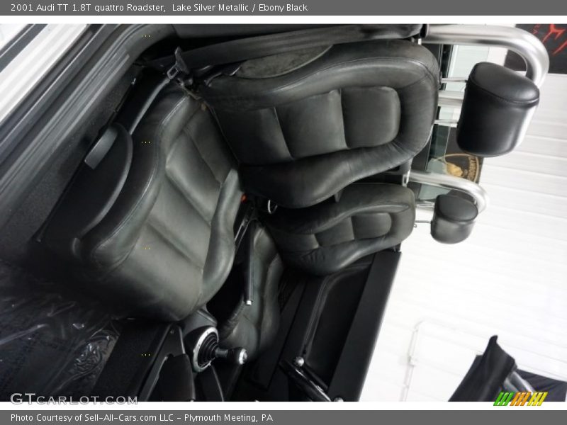 Lake Silver Metallic / Ebony Black 2001 Audi TT 1.8T quattro Roadster