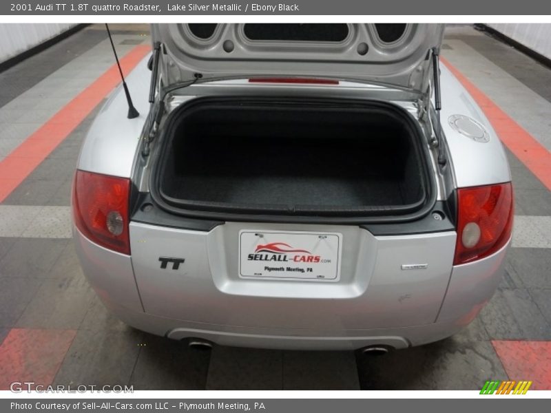Lake Silver Metallic / Ebony Black 2001 Audi TT 1.8T quattro Roadster