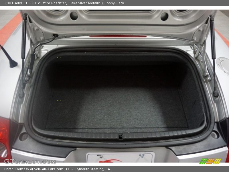 Lake Silver Metallic / Ebony Black 2001 Audi TT 1.8T quattro Roadster