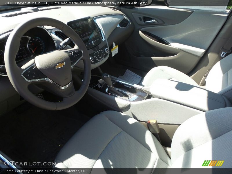 Butte Red Metallic / Dark Atmosphere/Medium Ash Gray 2016 Chevrolet Malibu LT