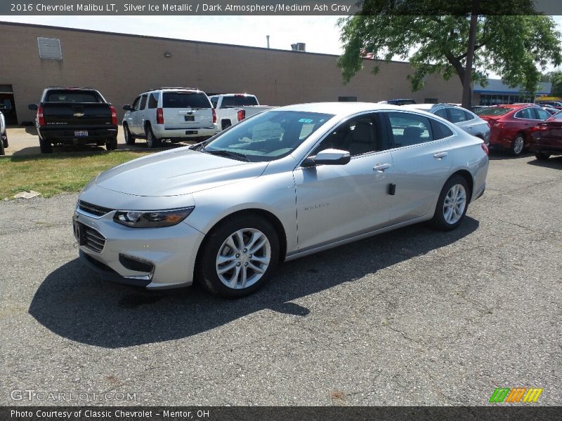 Silver Ice Metallic / Dark Atmosphere/Medium Ash Gray 2016 Chevrolet Malibu LT