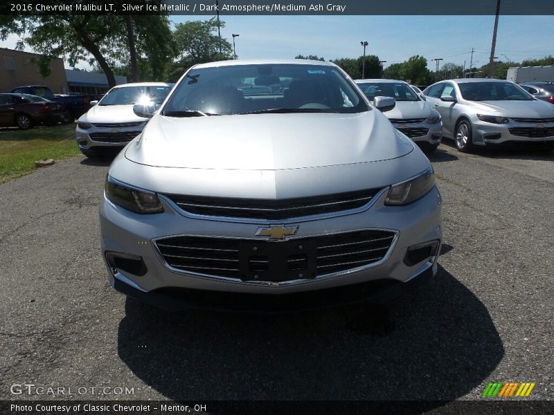 Silver Ice Metallic / Dark Atmosphere/Medium Ash Gray 2016 Chevrolet Malibu LT