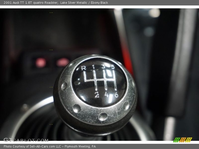 Lake Silver Metallic / Ebony Black 2001 Audi TT 1.8T quattro Roadster