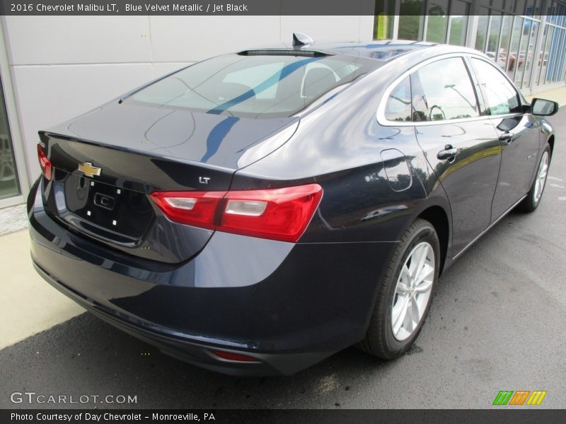 Blue Velvet Metallic / Jet Black 2016 Chevrolet Malibu LT