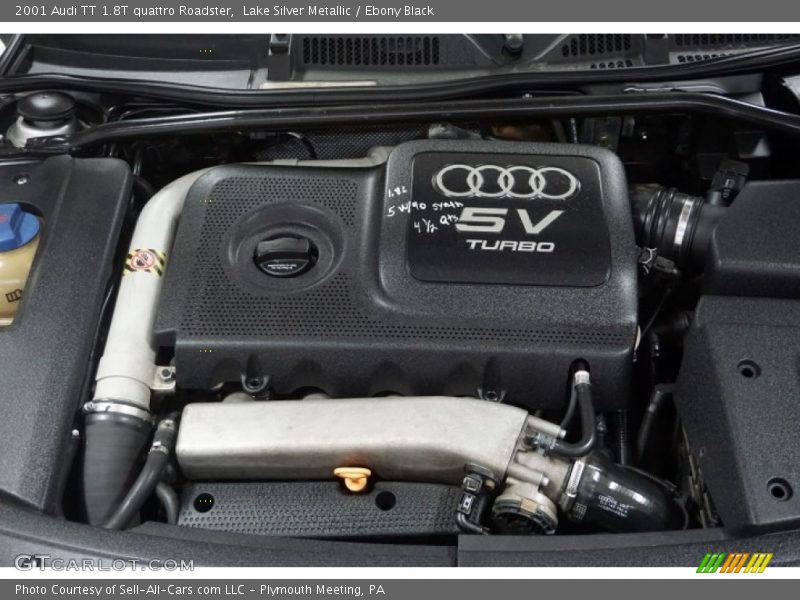 Lake Silver Metallic / Ebony Black 2001 Audi TT 1.8T quattro Roadster