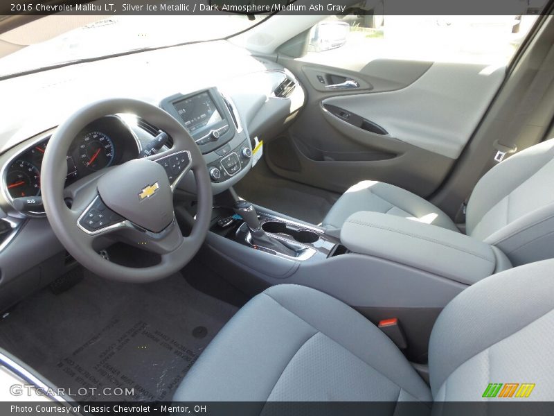 Silver Ice Metallic / Dark Atmosphere/Medium Ash Gray 2016 Chevrolet Malibu LT