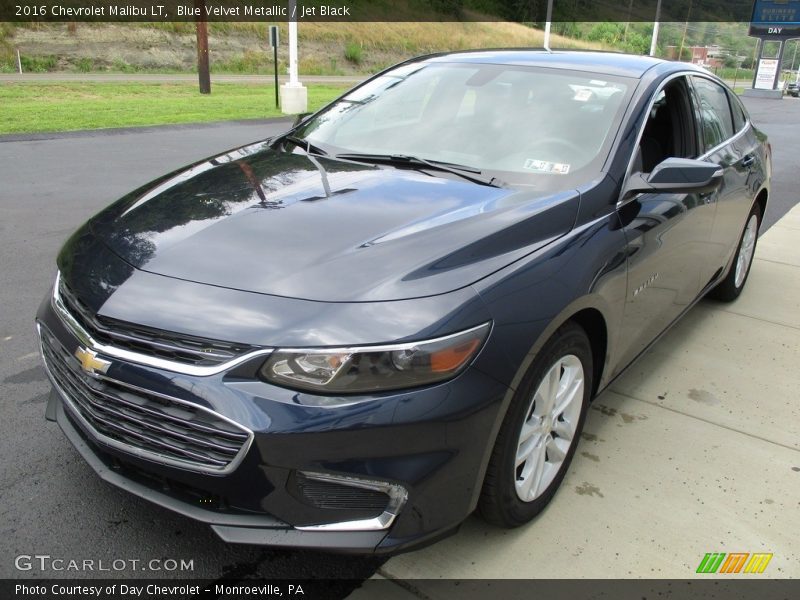 Blue Velvet Metallic / Jet Black 2016 Chevrolet Malibu LT