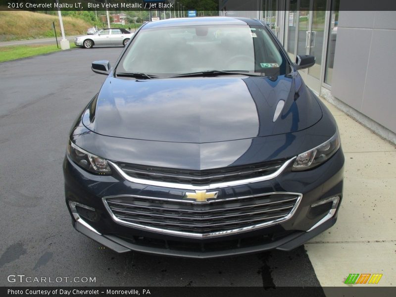 Blue Velvet Metallic / Jet Black 2016 Chevrolet Malibu LT