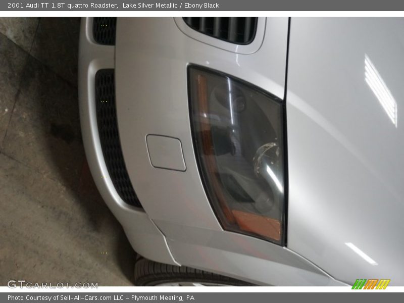 Lake Silver Metallic / Ebony Black 2001 Audi TT 1.8T quattro Roadster