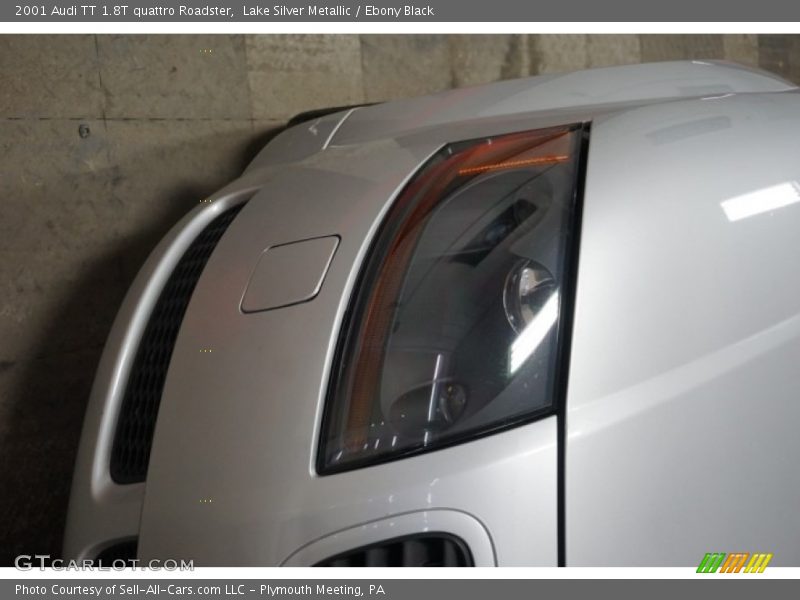 Lake Silver Metallic / Ebony Black 2001 Audi TT 1.8T quattro Roadster