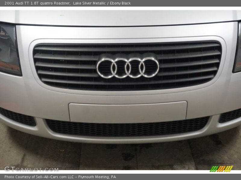 Lake Silver Metallic / Ebony Black 2001 Audi TT 1.8T quattro Roadster