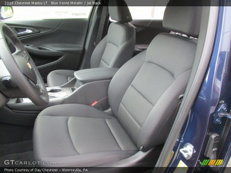 Blue Velvet Metallic / Jet Black 2016 Chevrolet Malibu LT