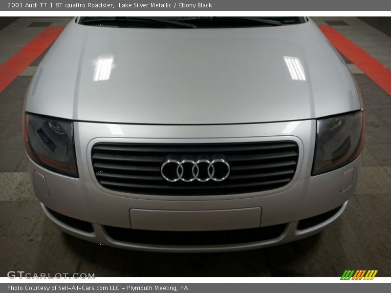 Lake Silver Metallic / Ebony Black 2001 Audi TT 1.8T quattro Roadster
