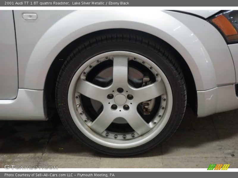 Lake Silver Metallic / Ebony Black 2001 Audi TT 1.8T quattro Roadster