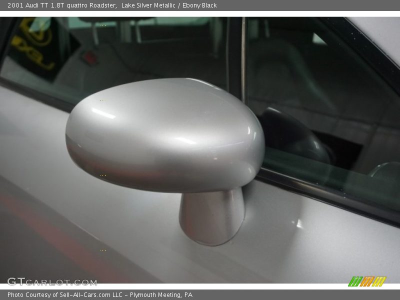 Lake Silver Metallic / Ebony Black 2001 Audi TT 1.8T quattro Roadster
