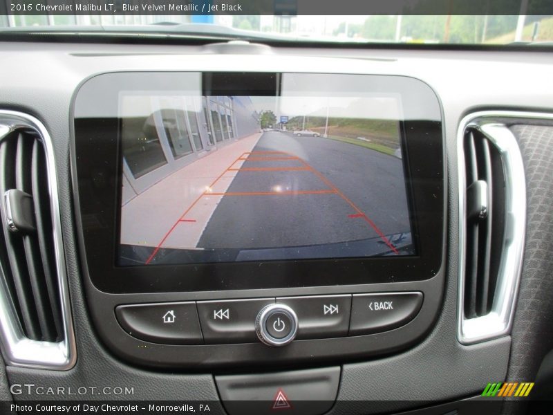 Blue Velvet Metallic / Jet Black 2016 Chevrolet Malibu LT