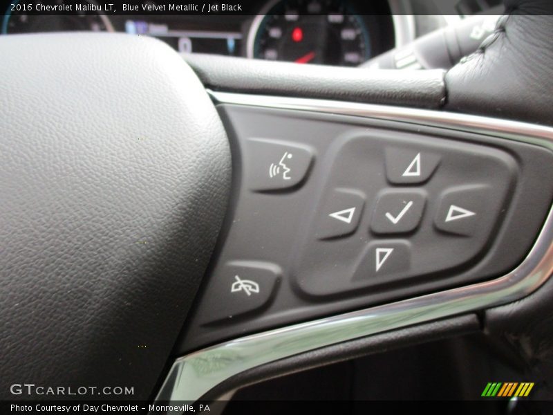 Blue Velvet Metallic / Jet Black 2016 Chevrolet Malibu LT