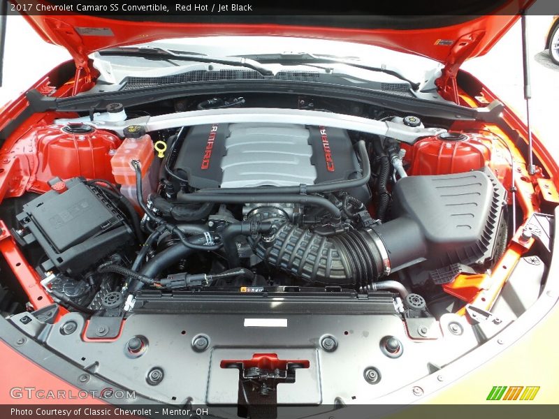  2017 Camaro SS Convertible Engine - 6.2 Liter DI OHV 16-Valve VVT V8