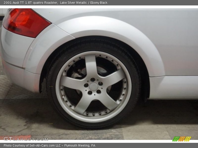 Lake Silver Metallic / Ebony Black 2001 Audi TT 1.8T quattro Roadster