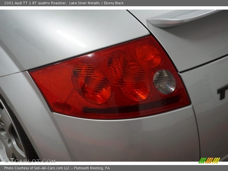 Lake Silver Metallic / Ebony Black 2001 Audi TT 1.8T quattro Roadster