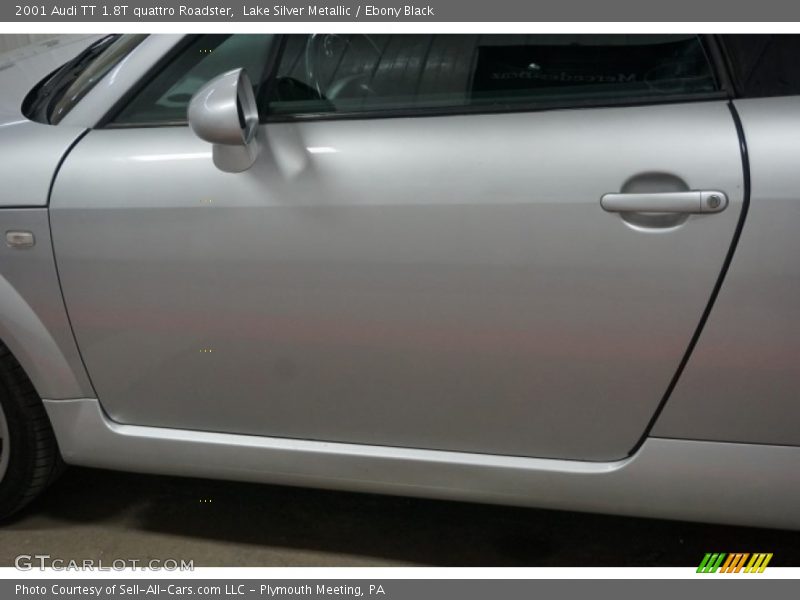 Lake Silver Metallic / Ebony Black 2001 Audi TT 1.8T quattro Roadster