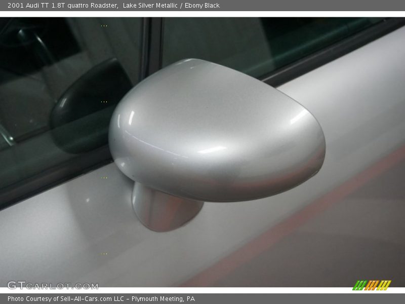 Lake Silver Metallic / Ebony Black 2001 Audi TT 1.8T quattro Roadster