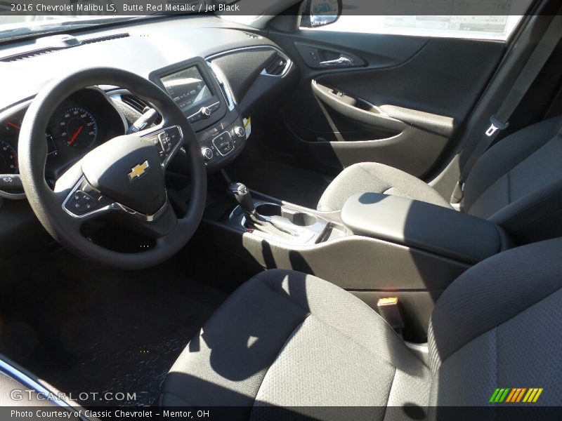 Butte Red Metallic / Jet Black 2016 Chevrolet Malibu LS